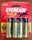 Energizer Eveready Gold Alkaline Aa Long Lasting Batteries 144 Count. Fixed Price $38.99.