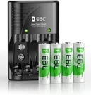 4-BAY Battery Charger For & Aaa Rechargeable Batteries With. Fixed Price $20.79.