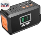 Portable Power STATION,120W(240W Peak) Solar GENERATOR,88WH Lithium Battery. Fixed Price $144.86.