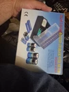 Solar Battery Charger With Meter ES879 Rechargeable Aaa D Vintage. Fixed Price $29.75.