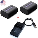 Battery / Charger For Sony NP-FH40 NP-FH50 NP-FH60 AC-VQP10 Bc-trp Bc-trv BC-VH1. Fixed Price $45.88.