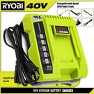 Rapid Charger For Ryobi 40V OP408VNM Lithium Battery OP406VNM OP40602 OP401 Led. Fixed Price $24.00.