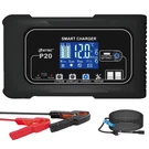 Solamr Lithium LIFEPO4 Battery Charger, 20AMP 12V And 24V Portable Smart Car. Fixed Price $78.34.