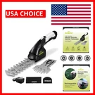 HJ604C 2-IN-1 Handheld Shrub Trimmer: Lightweight & Battery-powered Convenience. Fixed Price $34.19.