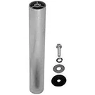 Ironridge, Qbase 3.25" Post (incl. To Rack H/w), Mill (priced Each). Fixed Price $6.28.