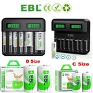 Lot Ebl Aaa Cell Rechargeable Batteries Ni-mh 1.2V Battery / Lcd Charger. Fixed Price $23.99.