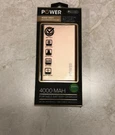 New Sealed Sentry 4000MAH Power Bank PW4001. Fixed Price $16.99.