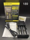 Nitecore Digicharger D2 Universal Dual Digital Battery Pro Series. Fixed Price $23.99.