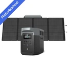 Ecoflow Solar Power Station Delta Max 2048WH + 400W Panel Kit Refurbishe. Fixed Price $1223.75.