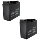 New 2PC 12V 18AH Sla Battery EB12180 For UB12180, WKA12-18NBL. Fixed Price $134.36.