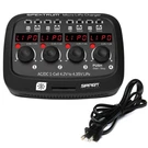 New Spektrum Micro 4-PORT Ac/dc 1S Lipo Charger SPMXC1040. Fixed Price $84.99.