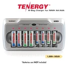 Tenergy TN145 Aaa 8-BAY Battery Charger For Nimh Nicd Rechargeable Batteries. Fixed Price $17.99.