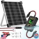 Sunapex 12V Solar Battery Charger 25W Waterproof Panel Kit Aluminum Trickl. Fixed Price $82.77.