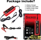 Suuwer High-efficiency 12V 5-AMP Smart Car Battery Trickle, Float Charger.. Fixed Price $26.88.