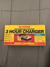Eveready Rechargeable Battery, 3-HOUR Charger Vintage (1992) Unopened Box. Fixed Price $24.39.