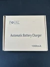 Foval Automatic Trickle Battery Charger 12V 1000MA Smart. Fixed Price $15.00.