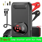Car Starter With Air Compressor, 3000A Portable Battery Booster 12V Jumper. Fixed Price $39.98.