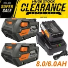 Pack For Ridgid R840087 8.0AH Lithium Battery Rigid 18 Volt R840085 Power Tools. Fixed Price $48.99.