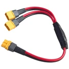 Ayecehi SPLITTER,XT60 Extension Cable 1 Female To 2 Black+red. Fixed Price $14.76.