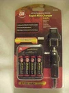 Cta Rechargeable Rapid Mini Charger W/4 Aa Batterys New Factory Sealed. Fixed Price $10.99.