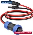 Elfculb Aviation Plug Solar Panel Cable, 12AWG 2FT Connecto. Fixed Price $26.82.