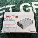 Radio Shack 300 Watt Dual Outlet Power Inverter Portable Exc.cond. 22-146. Fixed Price $20.00.