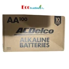 Acdelco 100CT Aa Battery, Maximum Power Super Alkaline 10YEAR Shelf Life. Fixed Price $24.48.