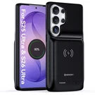 Newdery S26 ULTRA/S25 Battery Case 9500MAH Wireless Charging. Fixed Price $76.82.