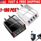4 Port Fast Quick Qc 3.0 Usb Hub Wall Home Charger Power Adapter Lot. Fixed Price $197.29.