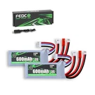 Fedco 11.1V Lipo Battery 600MAH 3S Rechargeable Lithium Polymer. Fixed Price $40.99.