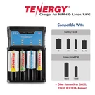 Tenergy T4S 4-BAY Universal Battery Charger Lithium Ion & Aaa Nimh. Fixed Price $26.99.