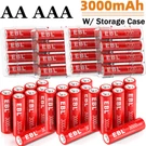 Ebl ,aaa Rechargeable Batteries 1.5V Triple A,double 1200MWH / 3000MWH Lot. Fixed Price $74.89.