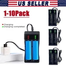 Usb Smart Battery Charger FOR18550 14500 16340 Rechargeable Li-ion Batteries Lot. Fixed Price $35.28.
