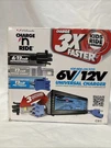 Schumacher Battery Charger 6V/12VOLT Universal For Ride On Toys Open Box. Fixed Price $19.99.