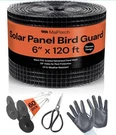 New 6"X120FT Solar Mesh Screen Bird Guard Proofing Panels. Fixed Price $99.99.