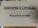 Dakota Lithium 48V 8A LIFEPO4 Battery Charger. Fixed Price $140.00.