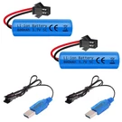 Vicmile 3.7V 800MAH Li-ion Battery 2PACK With Usb Chargers SM-2P Plug Rc.... Fixed Price $13.79.