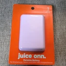 Juice Onn. Portable Battery 4000MAH Pink For Smartphones Tablets Usb. Fixed Price $20.00.