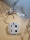 Atomi Model AT1054 6 Port Usb Charging Dock White With Battery Display. Fixed Price $14.99.
