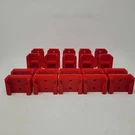 Fits Milwaukee M18 Tool And Battery Holder Mount Red 10 Of Each Organizer. Fixed Price $17.99.