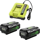 2PACK 6.5AH Replace For Ryobi 40V Lithium OP40602 Battery And Fast Charger OP401. Fixed Price $109.99.