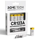 CR123A Rechargeable Batteries 3.7V 700 Mah With Usb-c Charging Cable 4 Pack. Fixed Price $21.39.