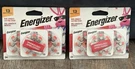 (2) Qty Energizer Hearing Aid Batteries Size Orange Tab Pack AZ13DP-24. Fixed Price $19.99.