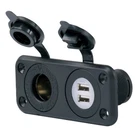 Marinco 12VCOMBO Sealink Deluxe Dual Usb Charger And Receptacle. Fixed Price $49.06.