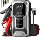 Acmount With Air Compressor, 6000A Car Battery Jumper Starter.... Fixed Price $97.95.