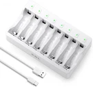 Battery Charger 8 Slot Aaa Nimh Nicd Rechargeable Batteries 1.2V Intelligent. Fixed Price $19.64.