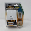 Sony Super Quick Easy Check Battery Charger Kit Lcd Indicator BCG-34HRMD4. Fixed Price $28.80.