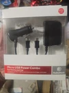 Radio Shack 2730888 5VDC/1.2A Micro Usb Power Combo For Home And Car. Fixed Price $9.00.