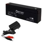 Mighty Max ML2.3-12 Volt Ah, F1, Sla Agm Battery Includes 6V Charger. Fixed Price $34.99.