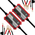 2-PACK Foval Automatic Battery Charger, 12V 1000MA Smart Car. Fixed Price $46.90.